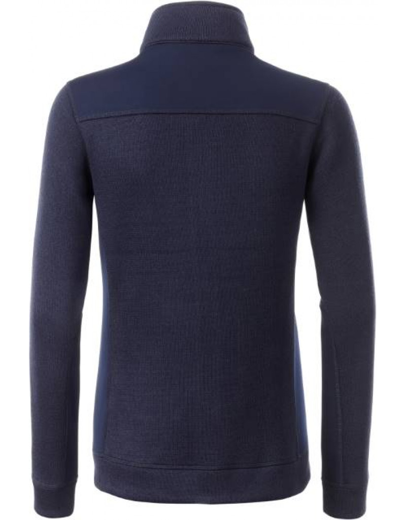 Jachetă de lucru tricotată din fleece pentru femei-groasa